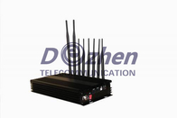 PC Controlled 8 Antenna 3G 4G Cellphone Signal Jammer &amp; WiFi Jammer